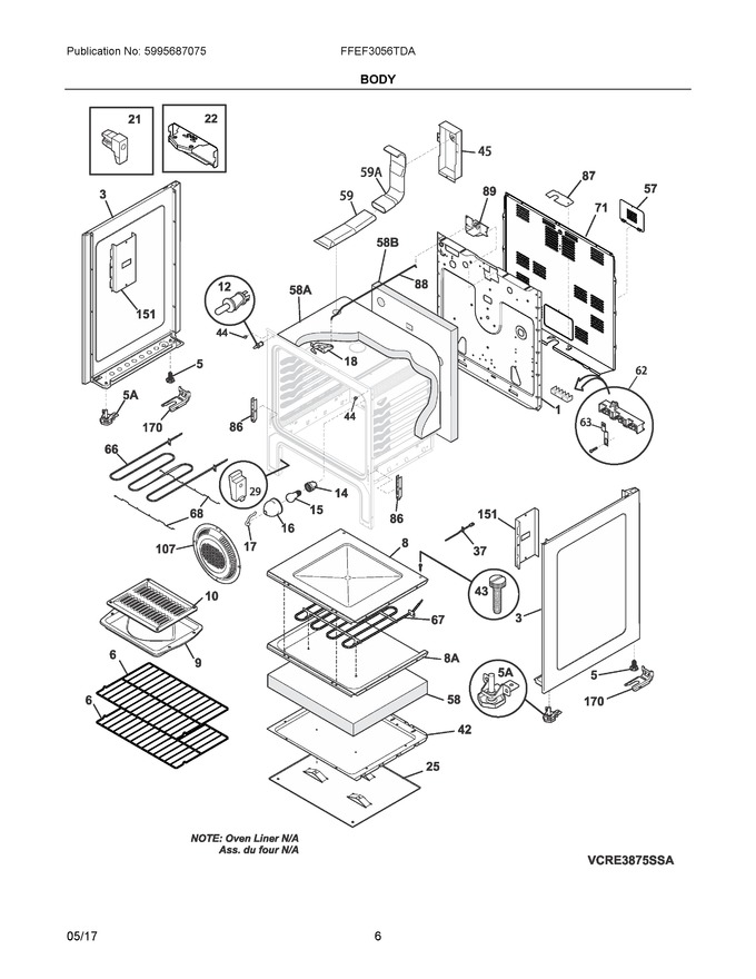Diagram for FFEF3056TDA