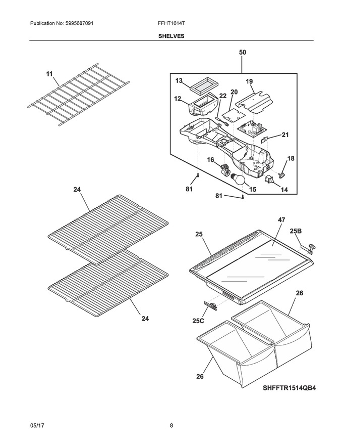 Diagram for FFHT1614TW0