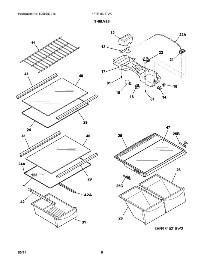 Diagram for FFTR1521TW0