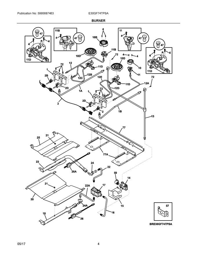 Diagram for E30GF74TPSA