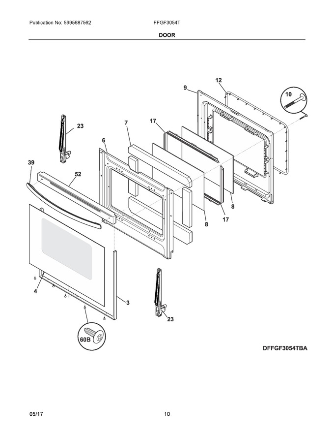 Diagram for FFGF3054TBA