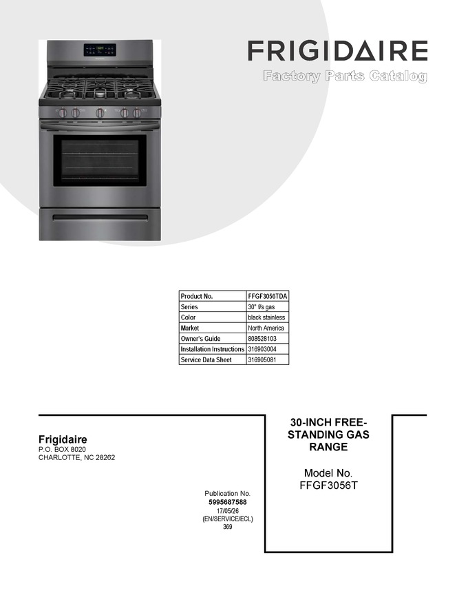 Diagram for FFGF3056TDA