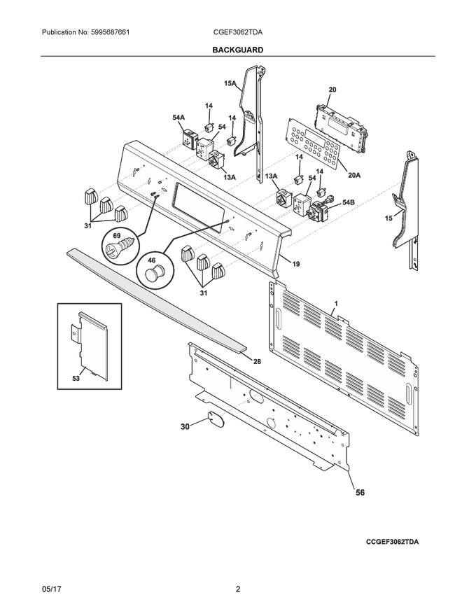 Diagram for CGEF3062TDA