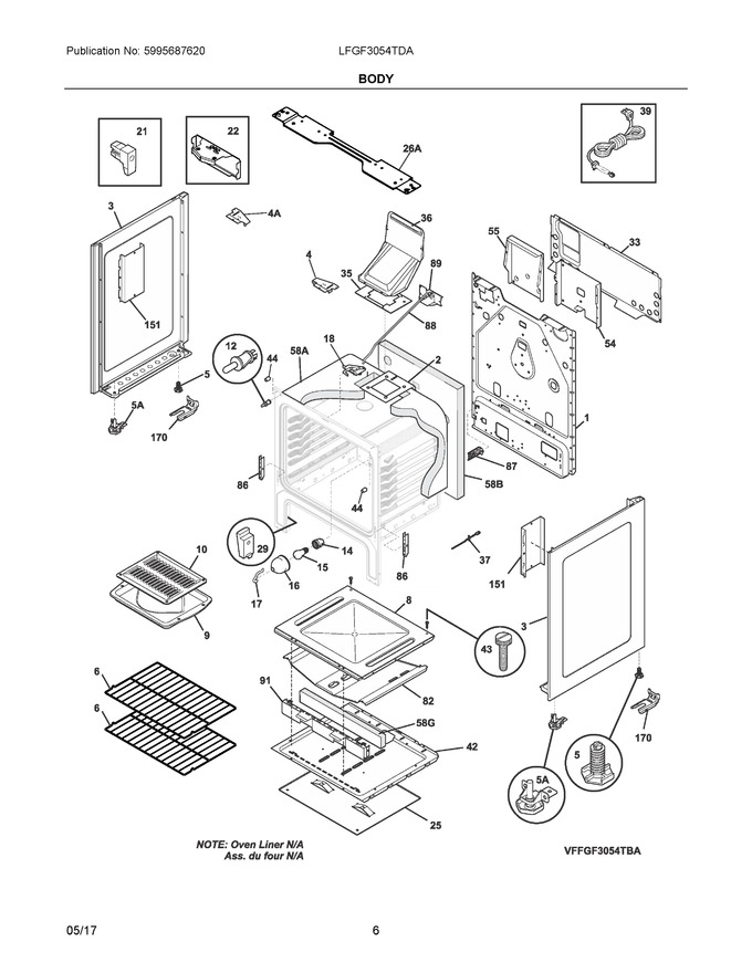 Diagram for LFGF3054TDA