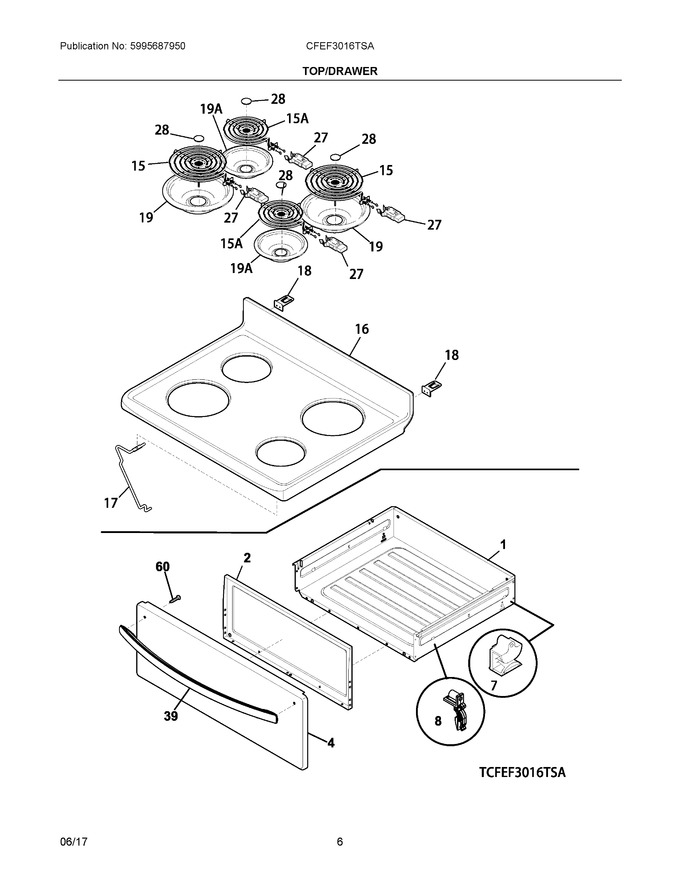 Diagram for CFEF3016TSA