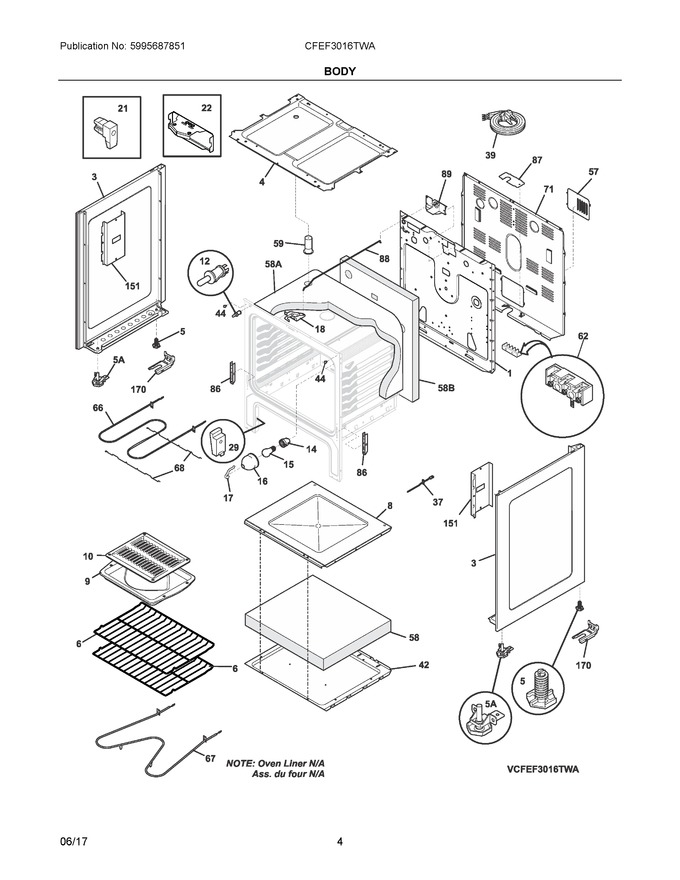 Diagram for CFEF3016TWA