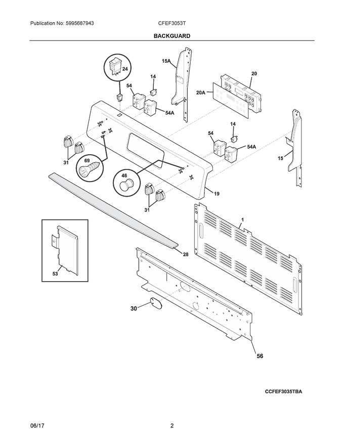 Diagram for CFEF3053TBA