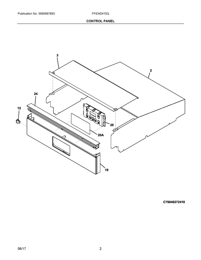Diagram for FFEW2415QWB