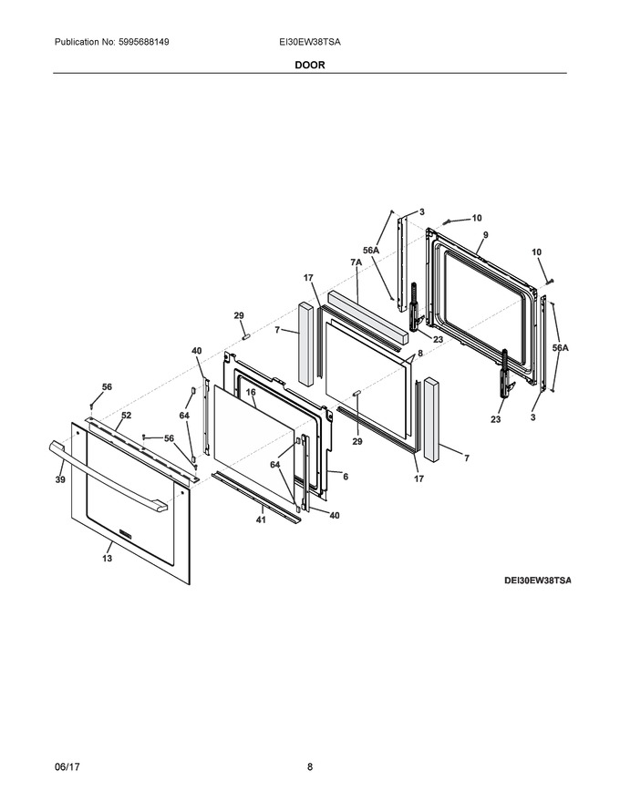 Diagram for EI30EW38TSA
