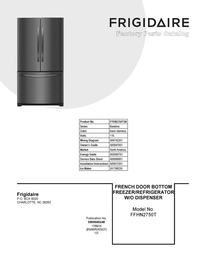 Diagram for FFHN2750TD0