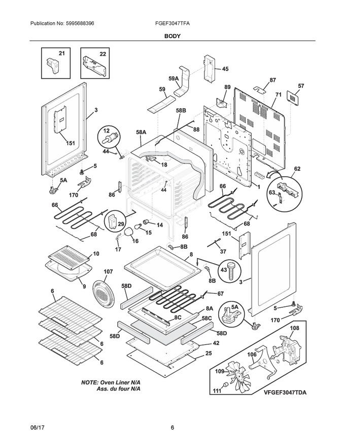 Diagram for FGEF3047TFA