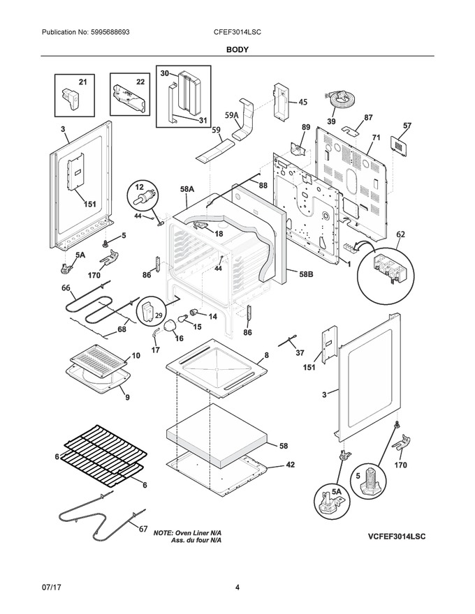 Diagram for CFEF3014LSC