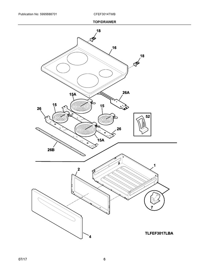 Diagram for CFEF3014TWB