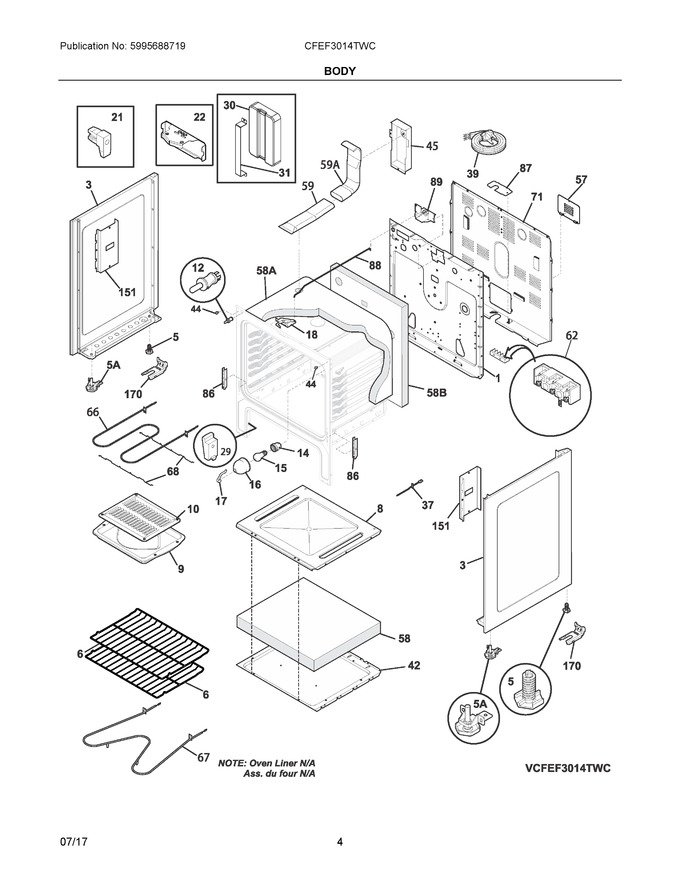 Diagram for CFEF3014TWC