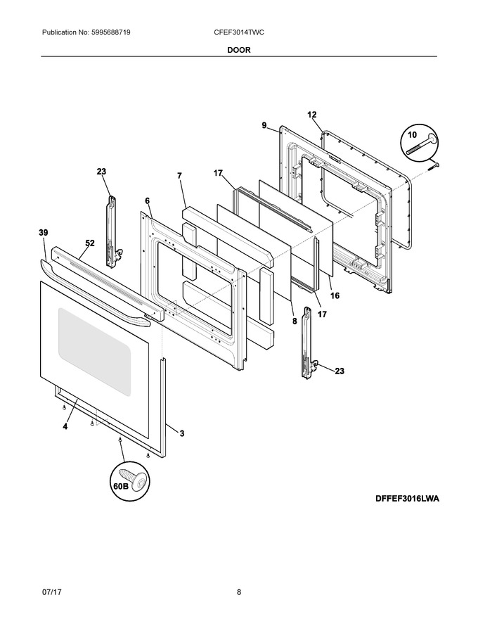 Diagram for CFEF3014TWC