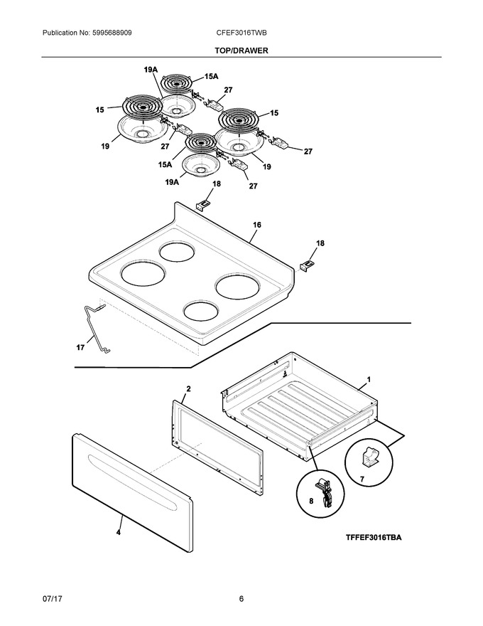 Diagram for CFEF3016TWB