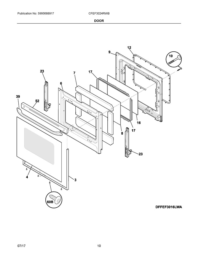 Diagram for CFEF3024RWB
