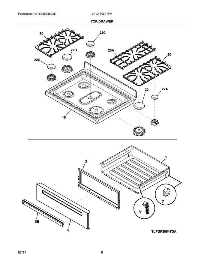 Diagram for LFGF3054TFA