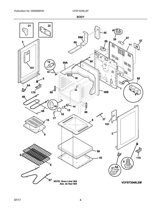 Diagram for CFEF3048LSP