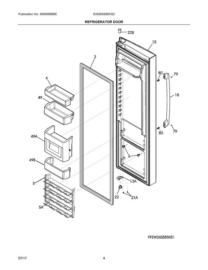 Diagram for EW26SS85KS2