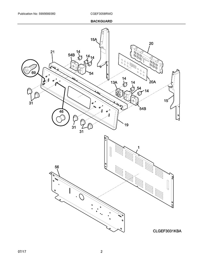 Diagram for CGEF3058RWD