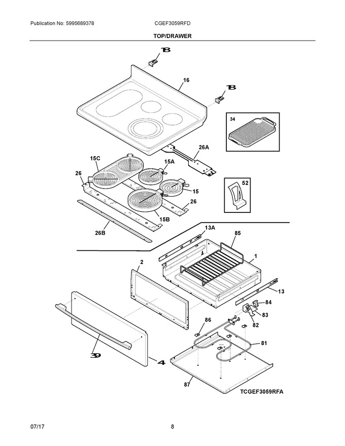 Diagram for CGEF3059RFD