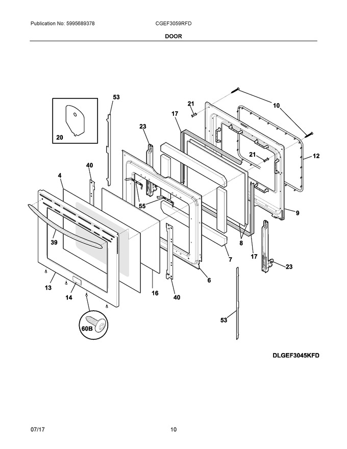 Diagram for CGEF3059RFD