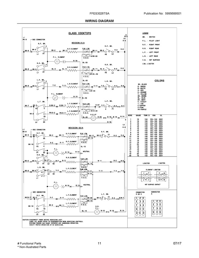 Diagram for FFES3026TSA