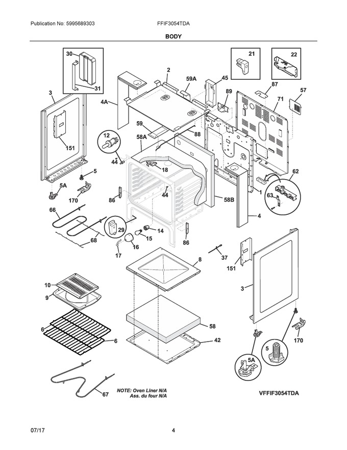 Diagram for FFIF3054TDA