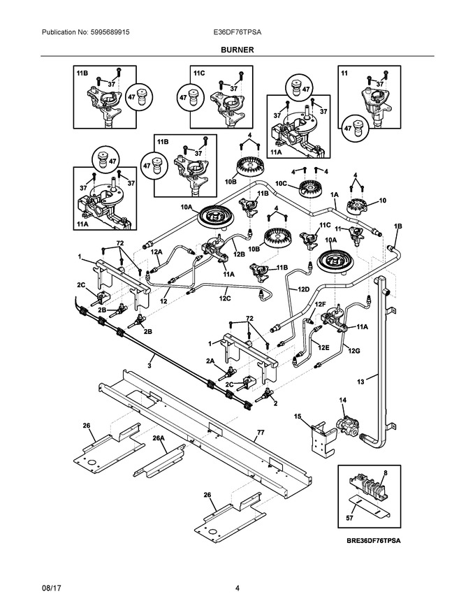 Diagram for E36DF76TPSA