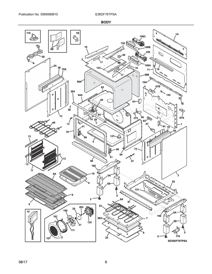 Diagram for E36DF76TPSA