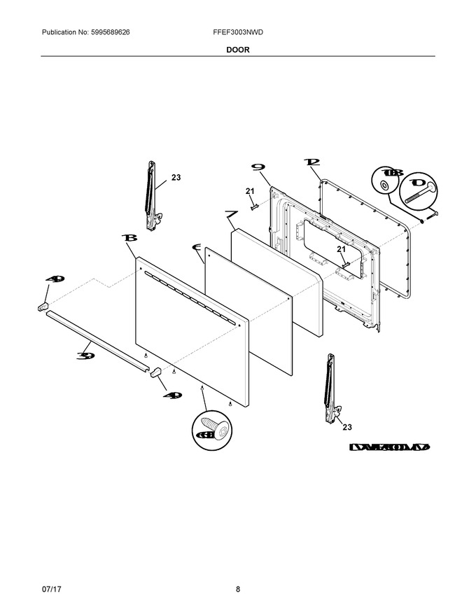 Diagram for FFEF3003NWD