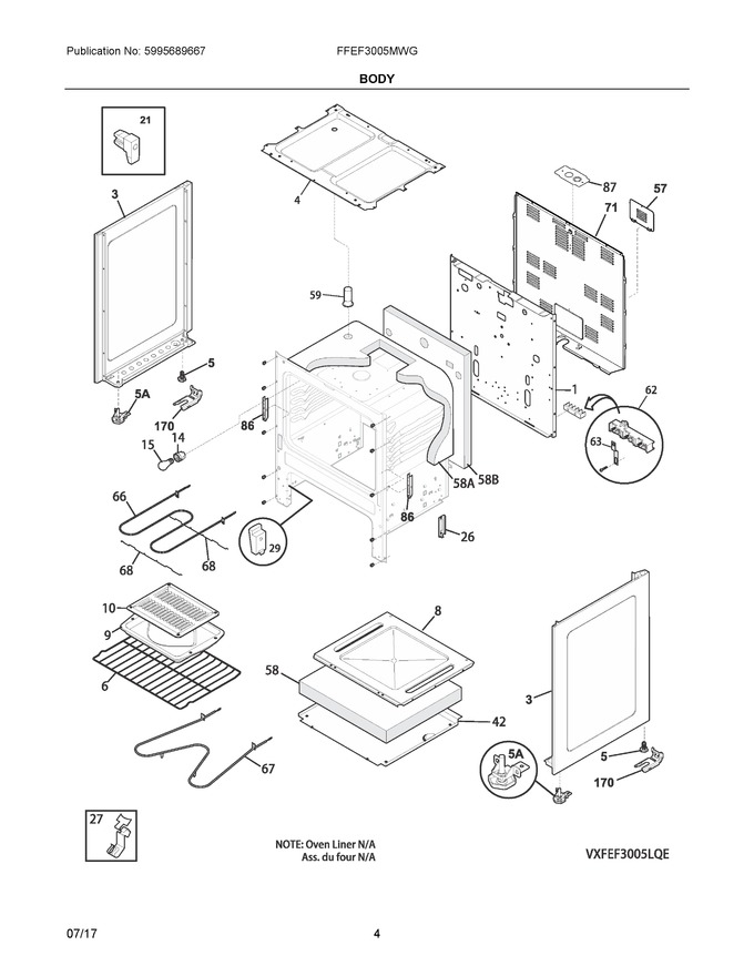 Diagram for FFEF3005MWG