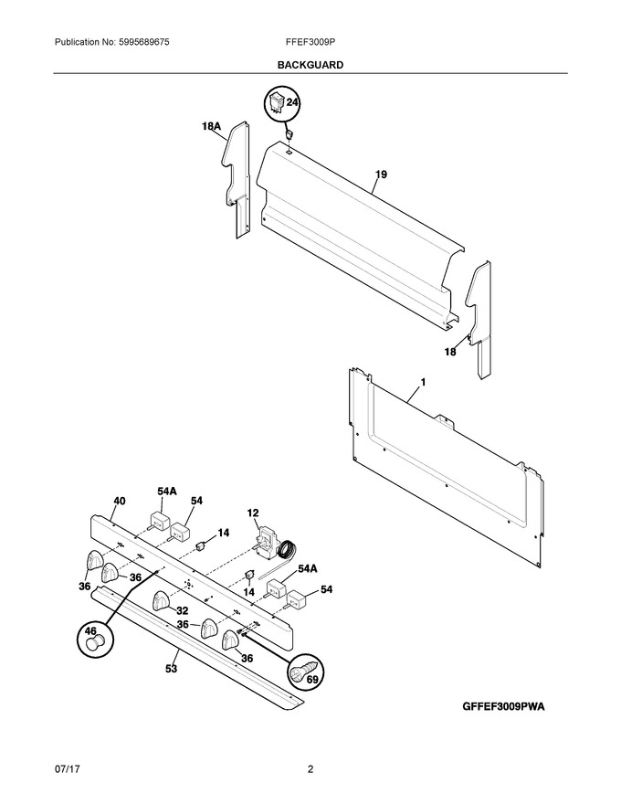 Diagram for FFEF3009PWF