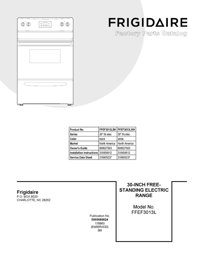 Diagram for FFEF3013LWK
