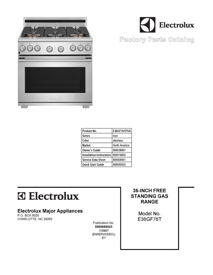 Diagram for E36GF76TPSA