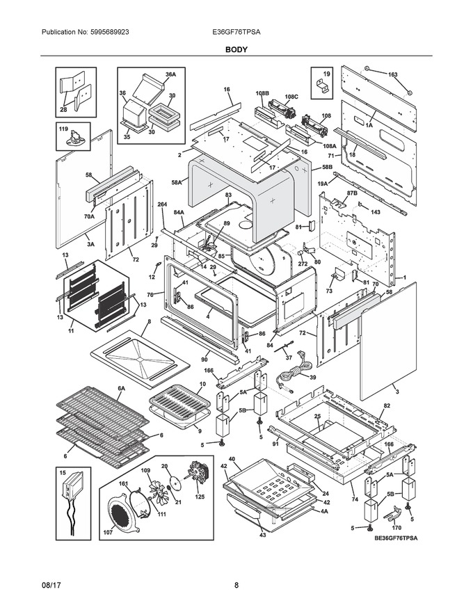Diagram for E36GF76TPSA