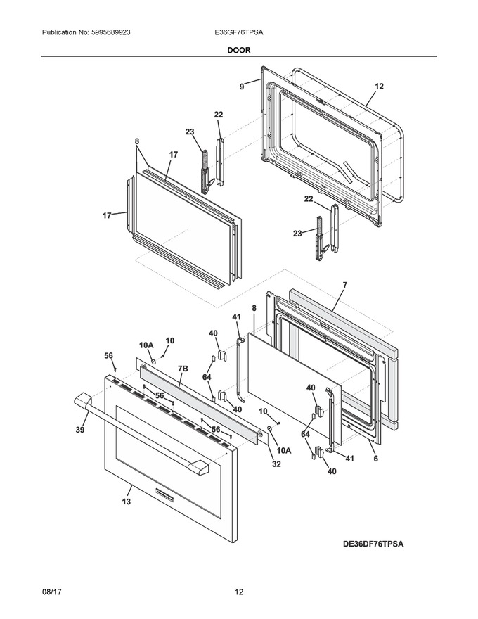 Diagram for E36GF76TPSA