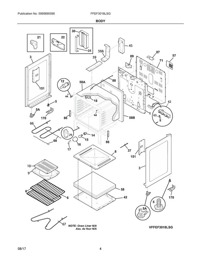 Diagram for FFEF3018LSG