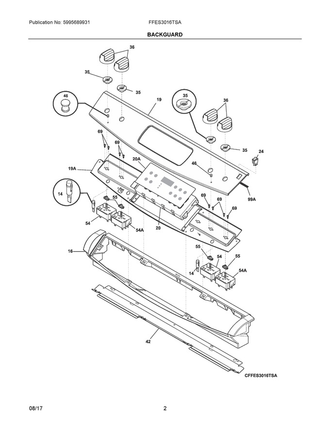 Diagram for FFES3016TSA