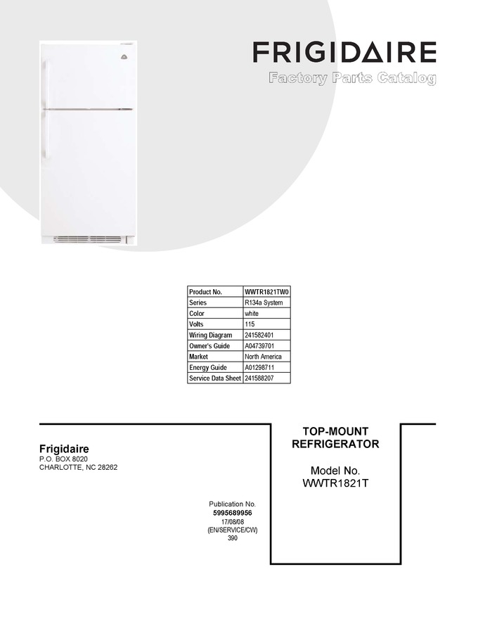 Diagram for WWTR1821TW0