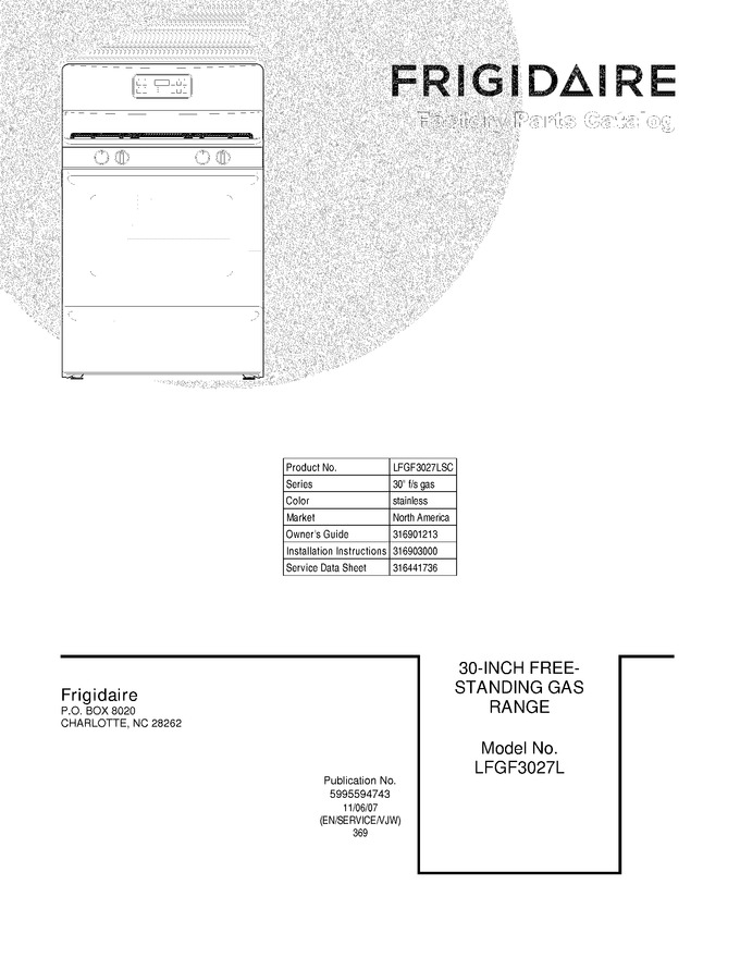Diagram for LFGF3027LSC