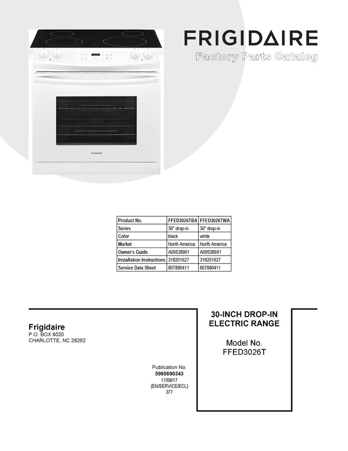 Diagram for FFED3026TWA