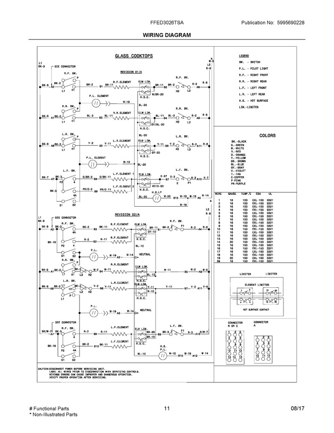 Diagram for FFED3026TSA