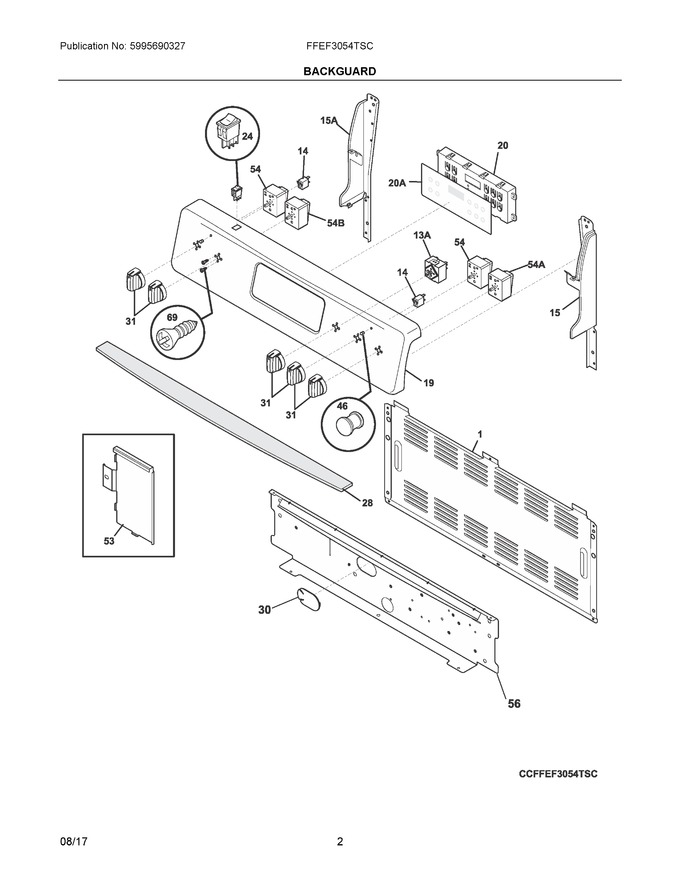 Diagram for FFEF3054TSC