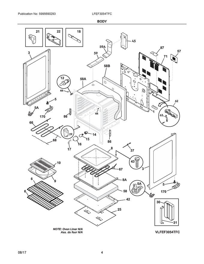 Diagram for LFEF3054TFC