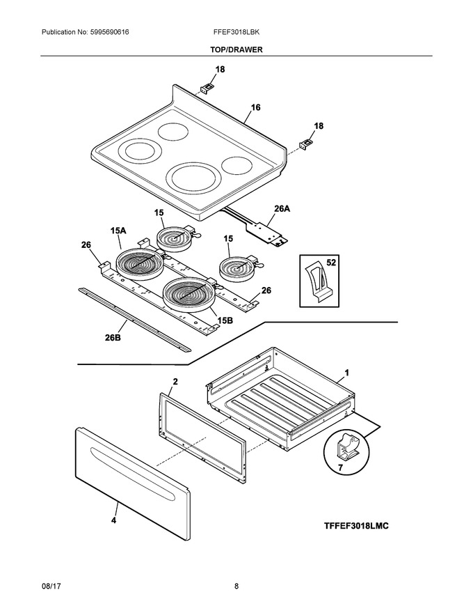Diagram for FFEF3018LBK