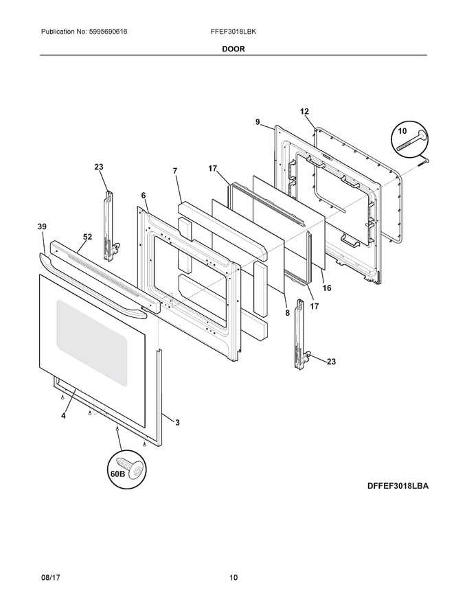 Diagram for FFEF3018LBK