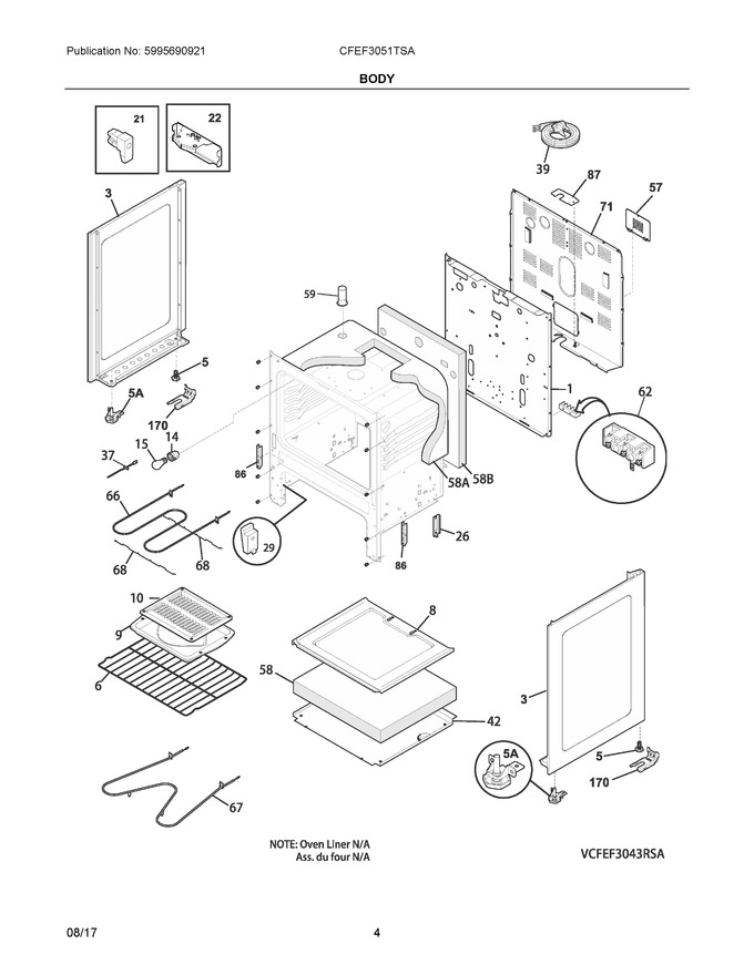 Diagram for CFEF3051TSA