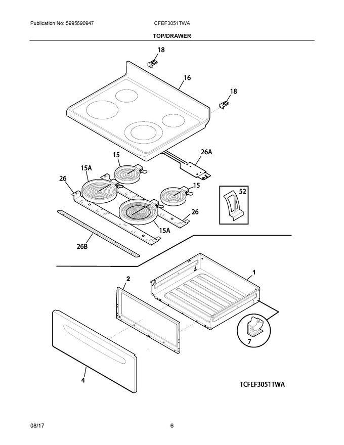 Diagram for CFEF3051TWA